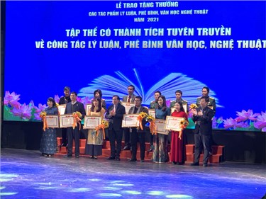 20 tác phẩm nhận tặng thưởng của Ban Bí thư về lý luận, phê bình văn học, nghệ thuật xuất bản năm 2021